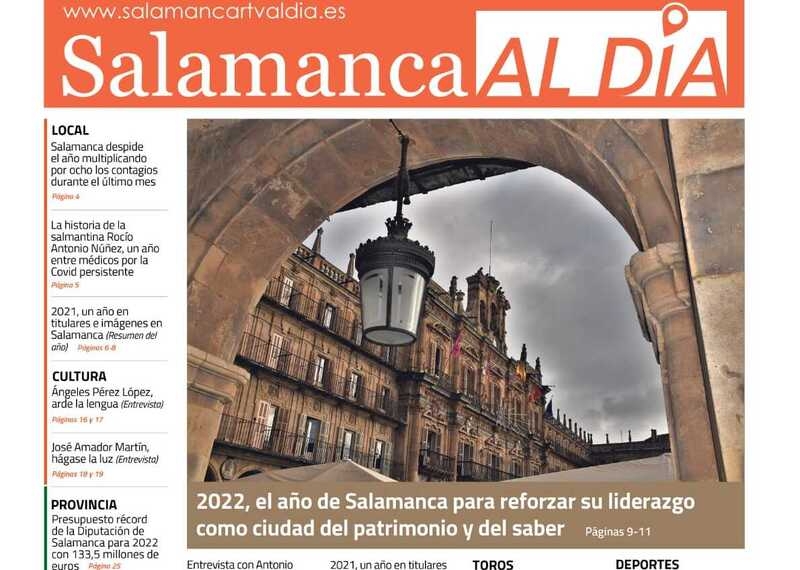 El número de enero del periódico de papel SALAMANCA AL DÍA sale a la calle este jueves